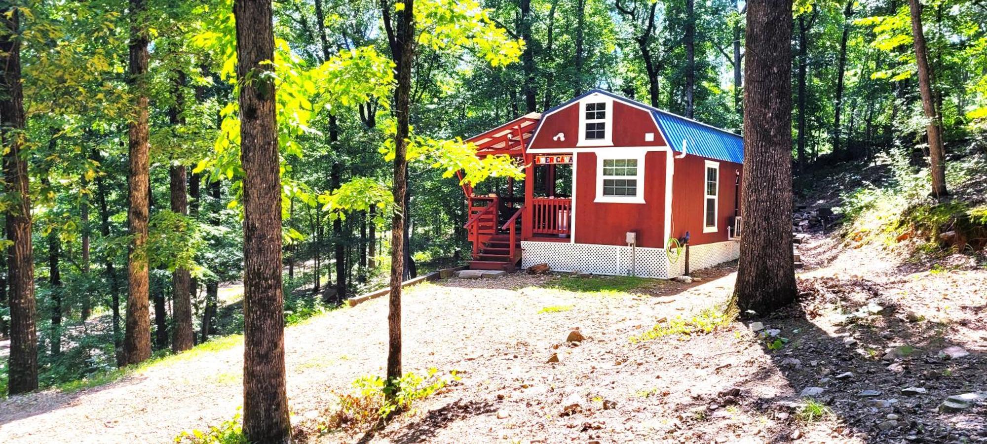 The Americana - Parker Creek Bend Cabins Murfreesboro Dış mekan fotoğraf