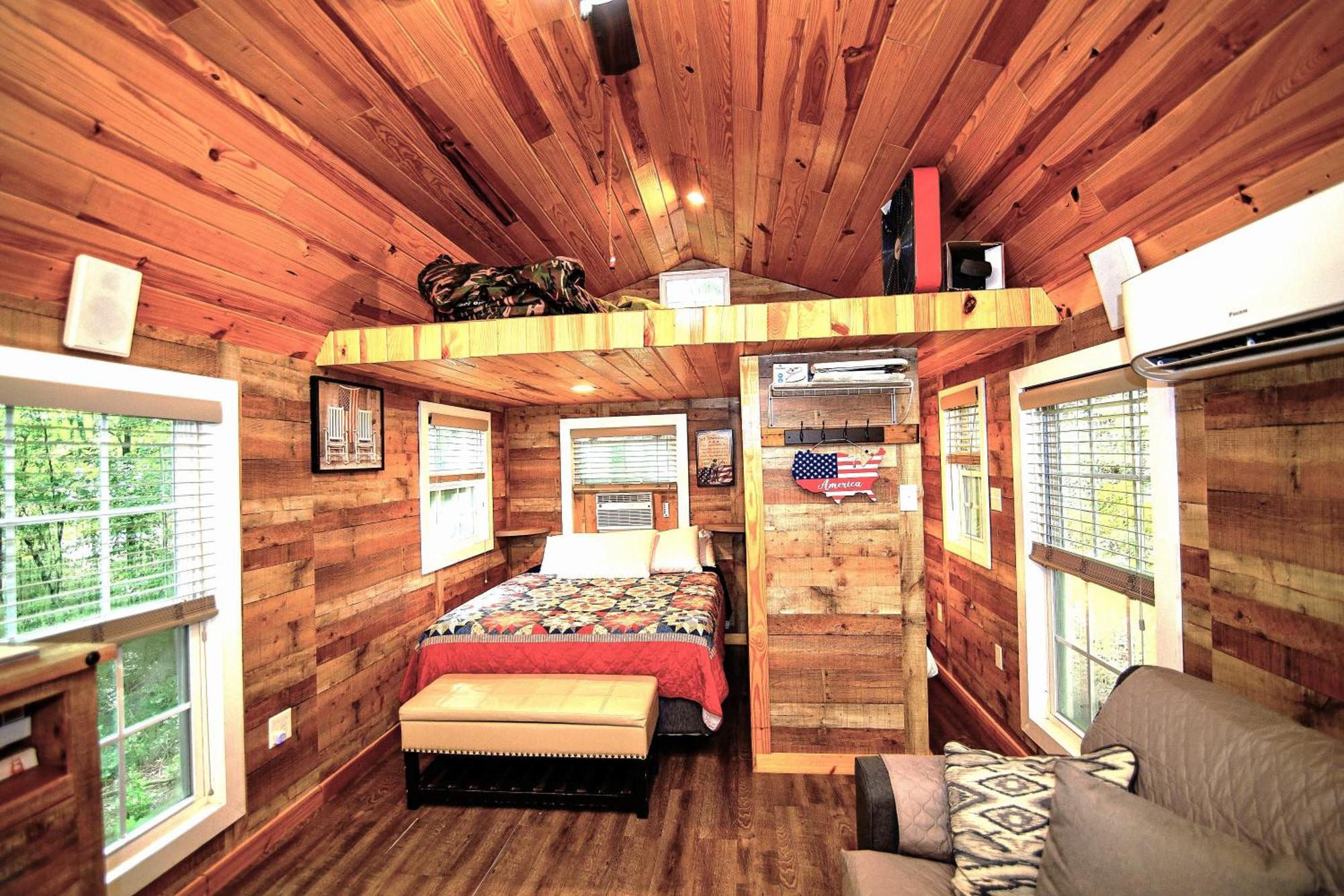 The Americana - Parker Creek Bend Cabins Murfreesboro Dış mekan fotoğraf
