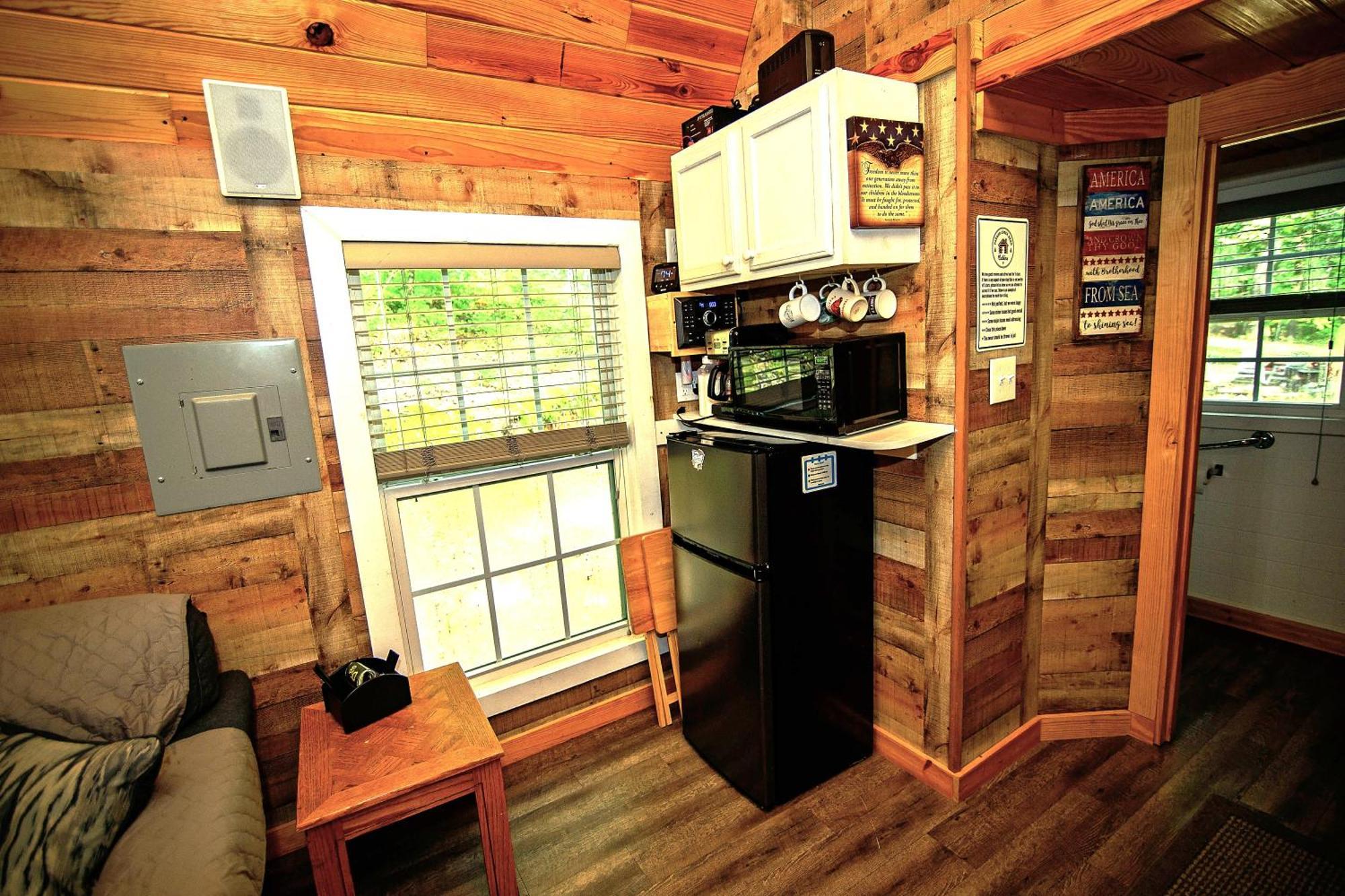 The Americana - Parker Creek Bend Cabins Murfreesboro Dış mekan fotoğraf